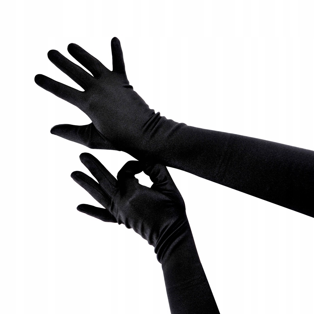 Купить Длинные вечерние BLACK GLOVES в стиле ретро 1920-х годов.: отзывы, фото, характеристики в интерне-магазине Aredi.ru