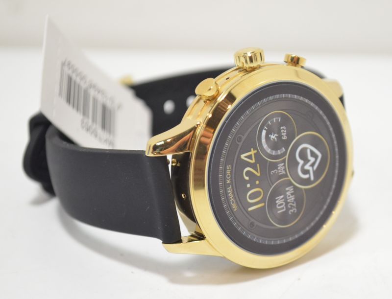 smartwatch michael kors access runway czarny mkt5053