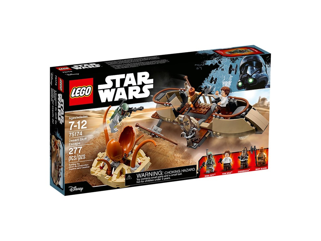 LEGO Star Wars 75174 Ucieczka na pustynnej barce 75174