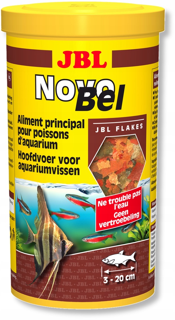 JBL NovoBel pokarm ogólny w płatkach 45g/250ml