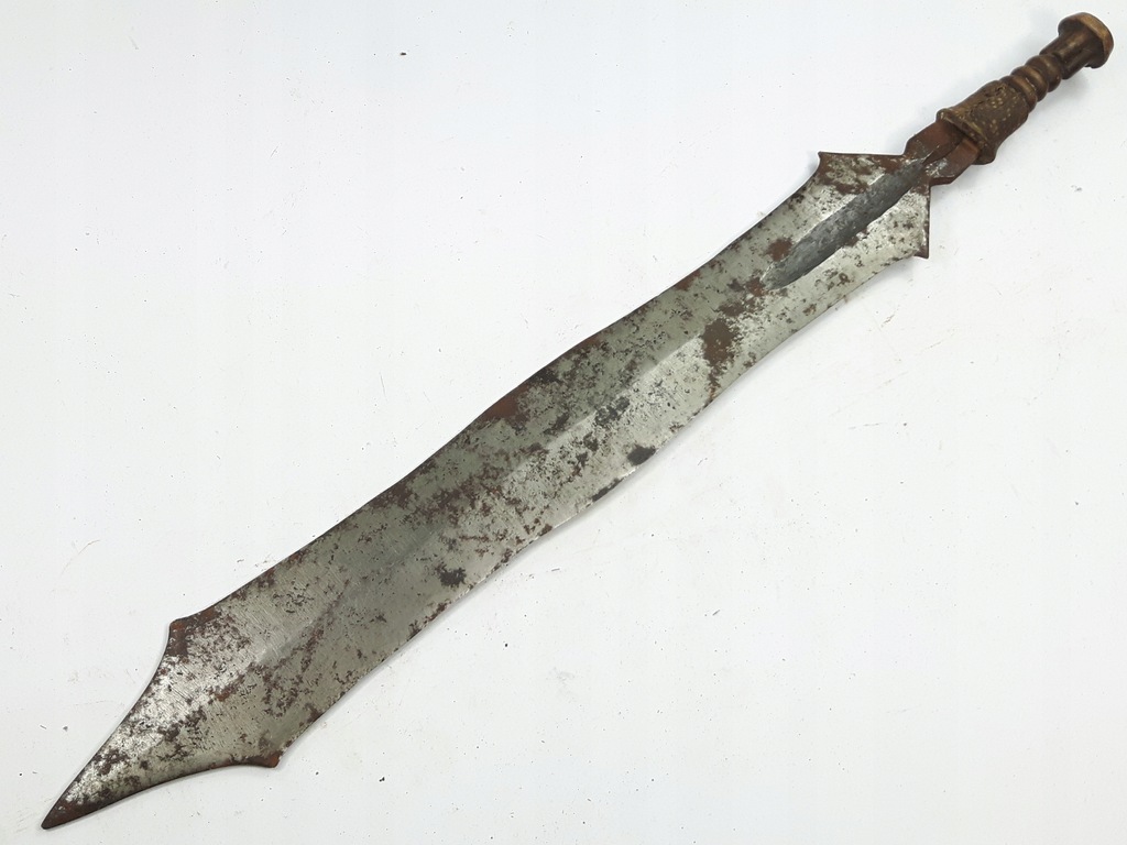 Nóż Kindżał Salampasu Kongo XIX w. Oryginał