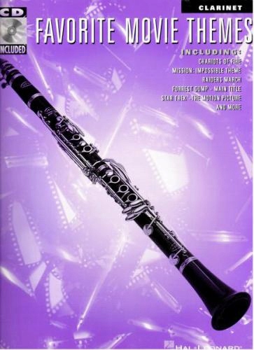 Hal Leonard Favorite Movie Themes na klarnet