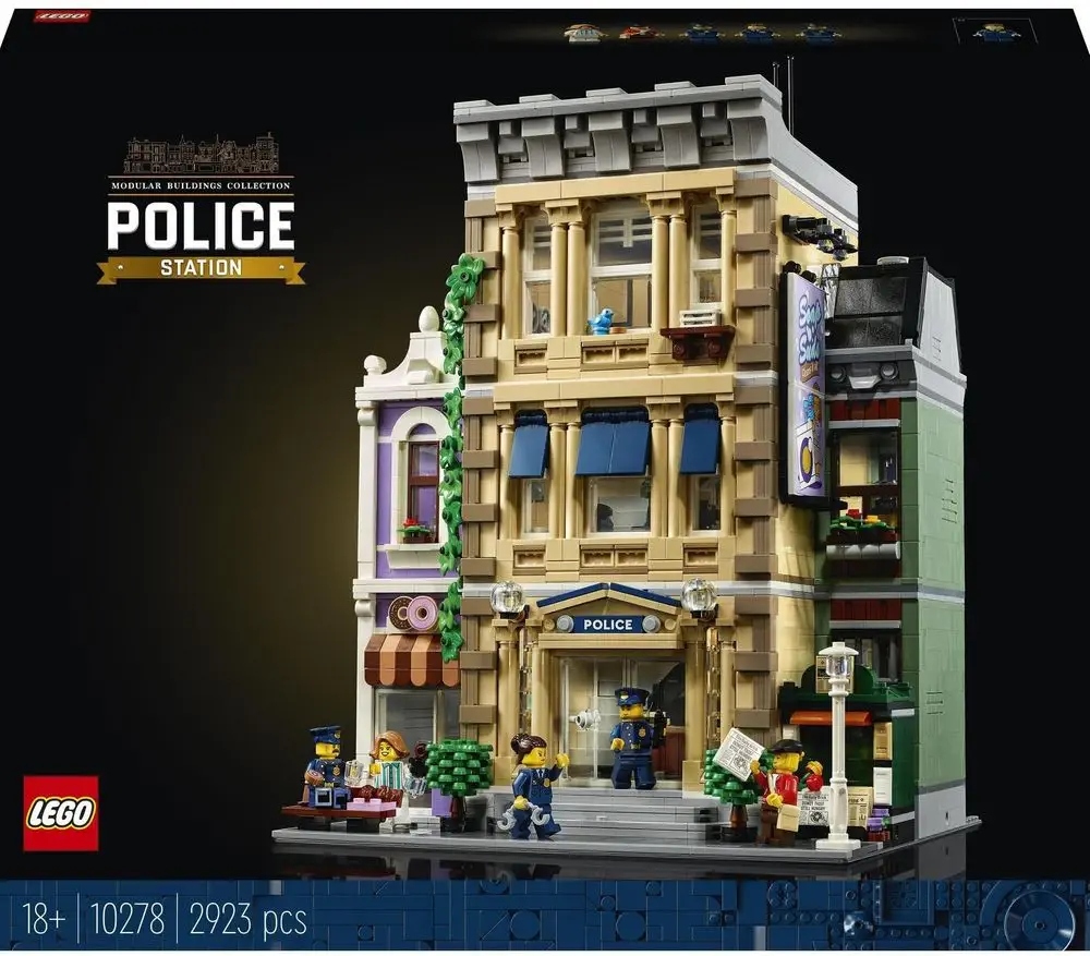 LEGO Creator Expert 10278 Posterunek policji NEW lekko poprzecierany karton