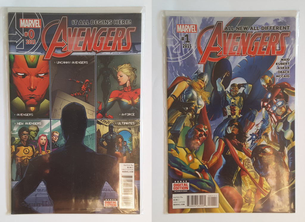 All-New All-Different Avengers #01 (2015) + bonus