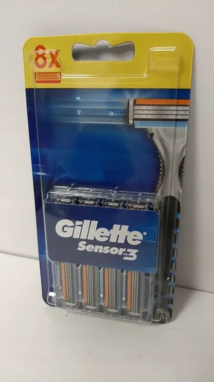 WKŁADY GILETTE SENSOR 3 8 SZT