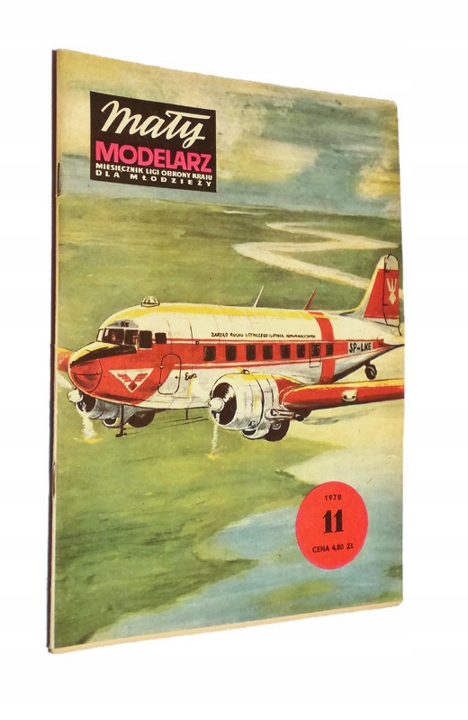 MAŁY MODELARZ 11 1978 SAMOLOT TRANSPORTOWY Li-2 BD