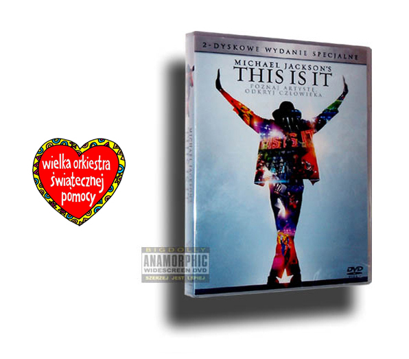 Michael Jackson's This is it [2xDVD, Napisy PL]