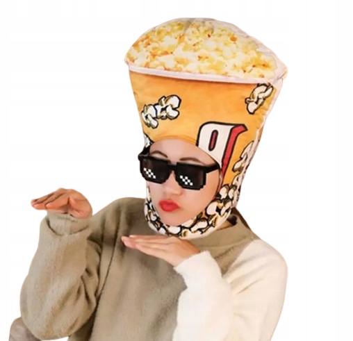 Strój Popcorn Przebranie Kostium dla dorosłych gra