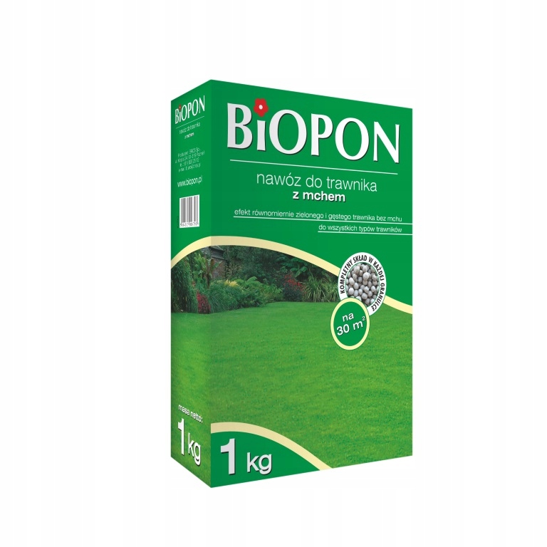 BIOPON NAWÓZ DO TRAWNIKA Z MCHEM GRANULAT 3 KG