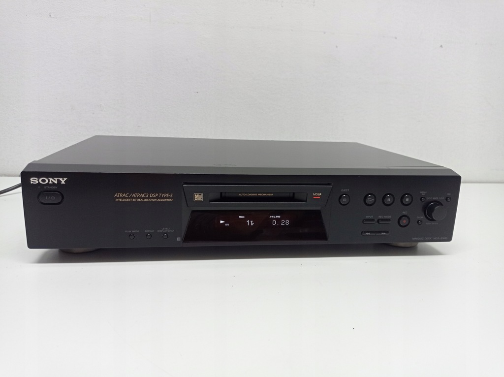 ZNAKOMITY ODTWARZACZ MINIDISC - SONY MDS-JE480