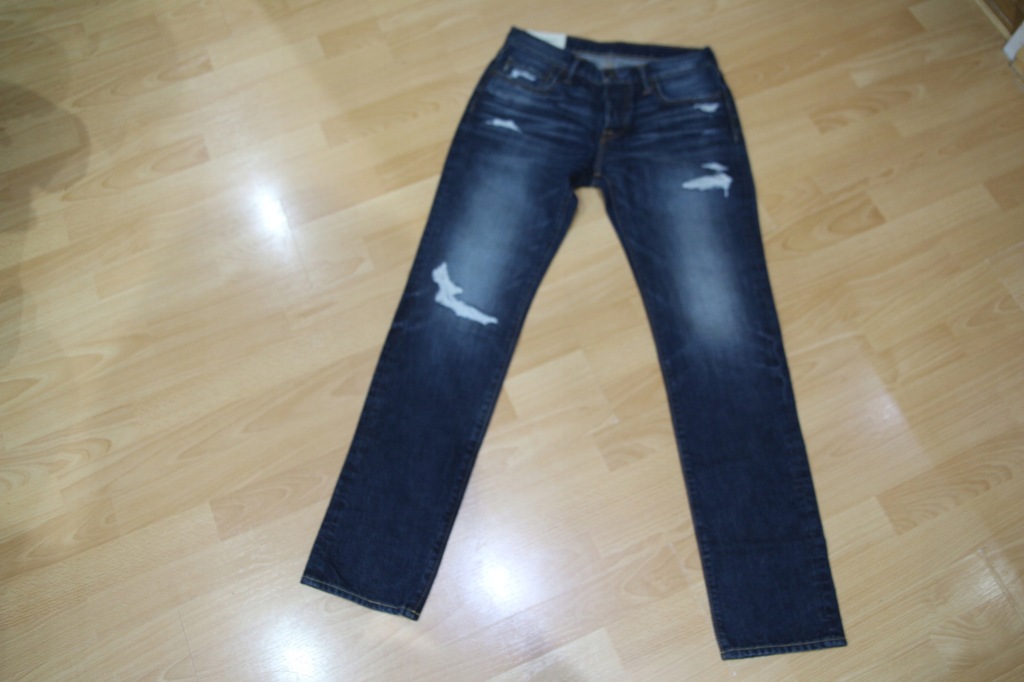 Abercrombie spodnie jeans 30x32 vintage BDB+