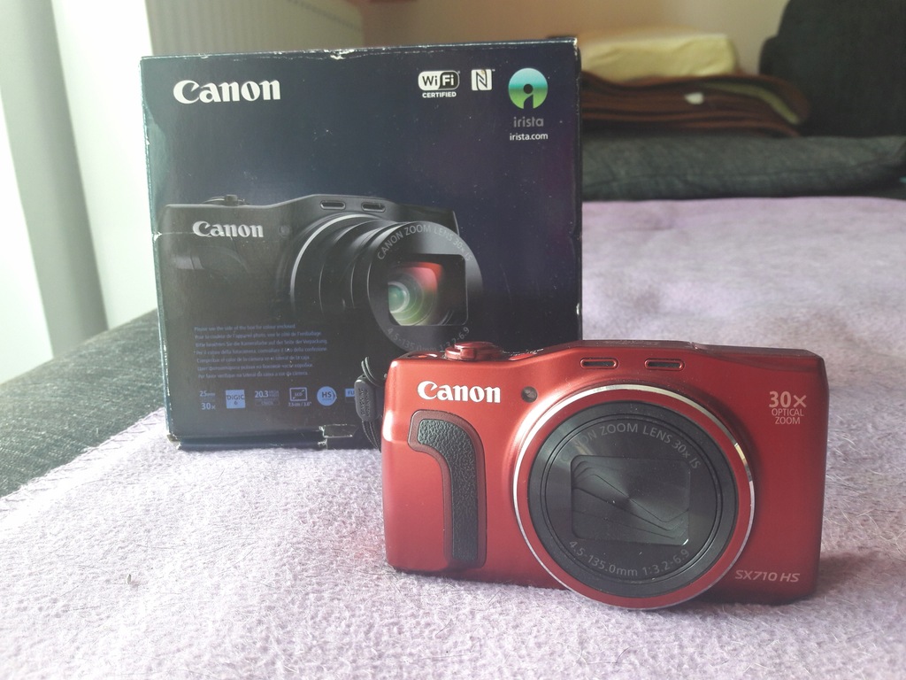 Canon PowerShot SX710 HS- aparat cyfrowy
