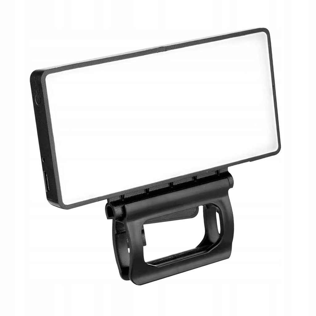 Portable LED Video Fill Light, Clip On 3 Light Modes Rechargeable