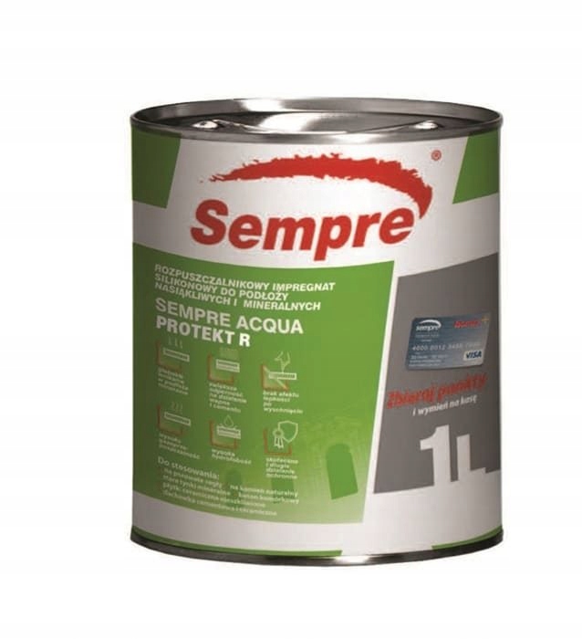 Impregnat do cegły kamienia dachówki 5L SEMPRE