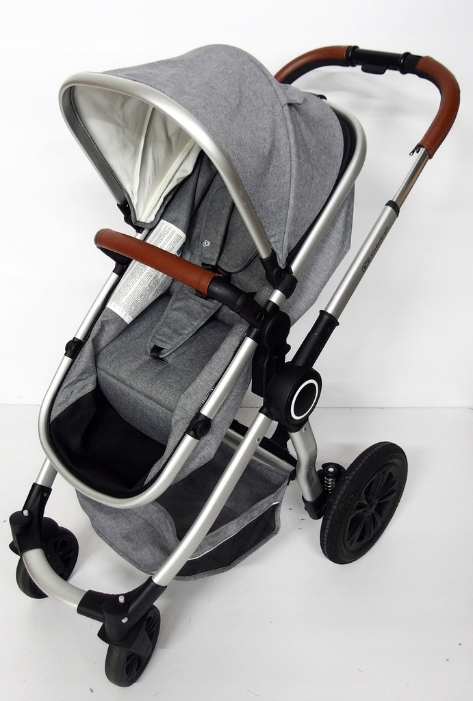 Kinderkraft Wózek Wielofunkcyjny 2w1 VEO - Gray