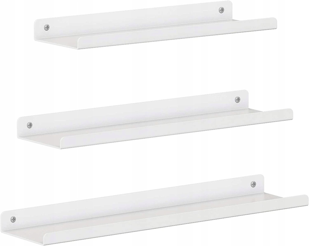 Półka metal Songmics 35 x 9 cm biały