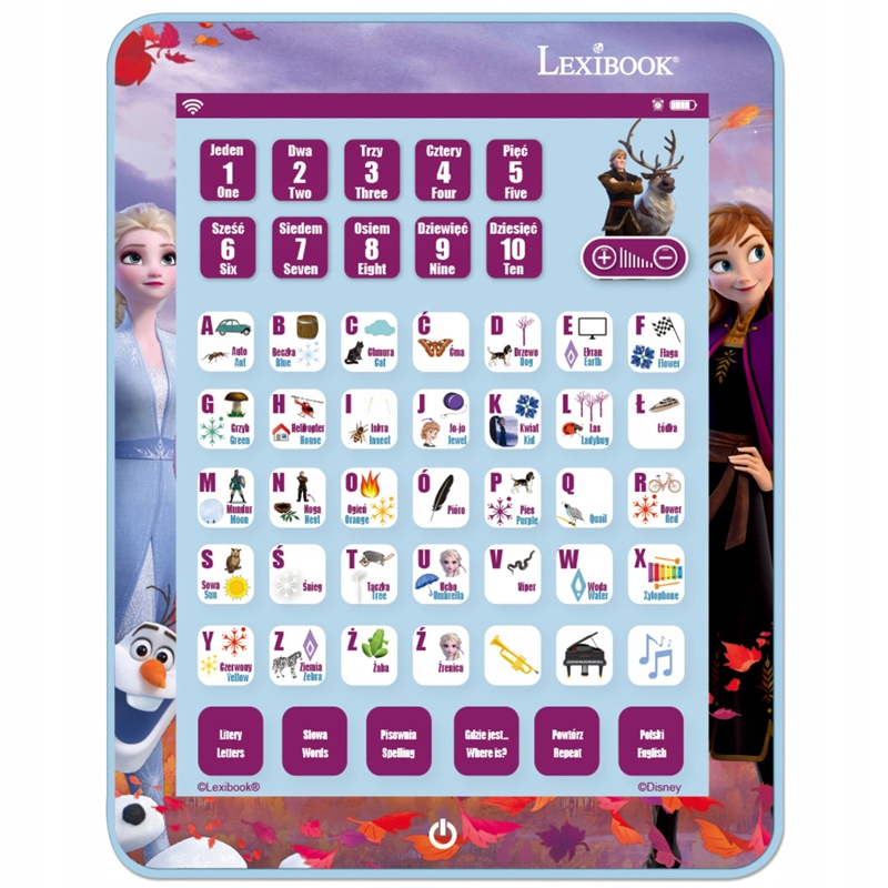 Lexibook Kraina Lodu Tablet Edukacyjny