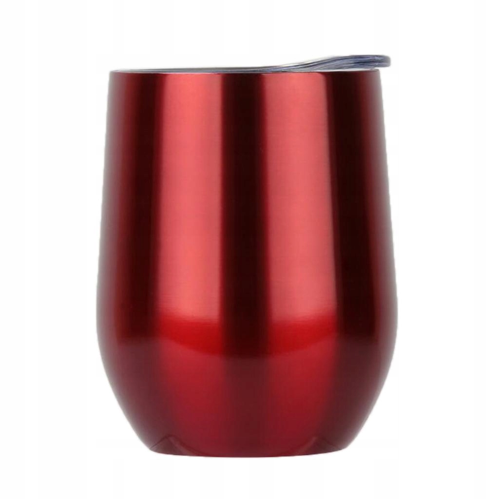 Vacuum Insulated Travel Mug Wine Glasses Wine Mug Coffee Mug Deep Red