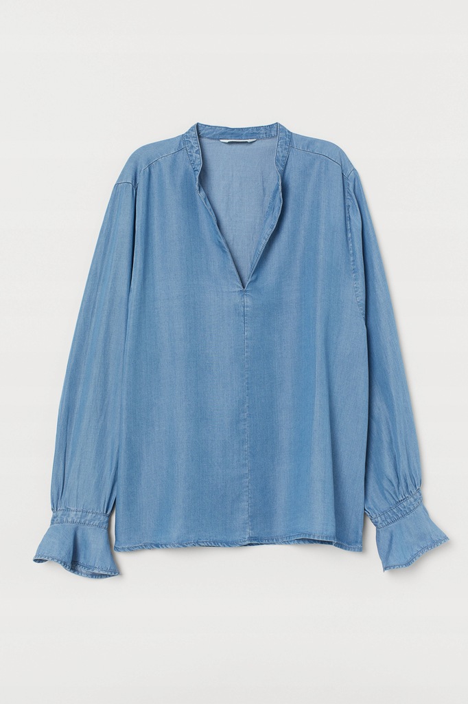 H&M bluzka koszula dżinsowa z lyocellu r.38