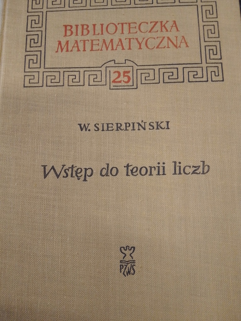 Sierpiński WSTĘP DO TEORII LICZB