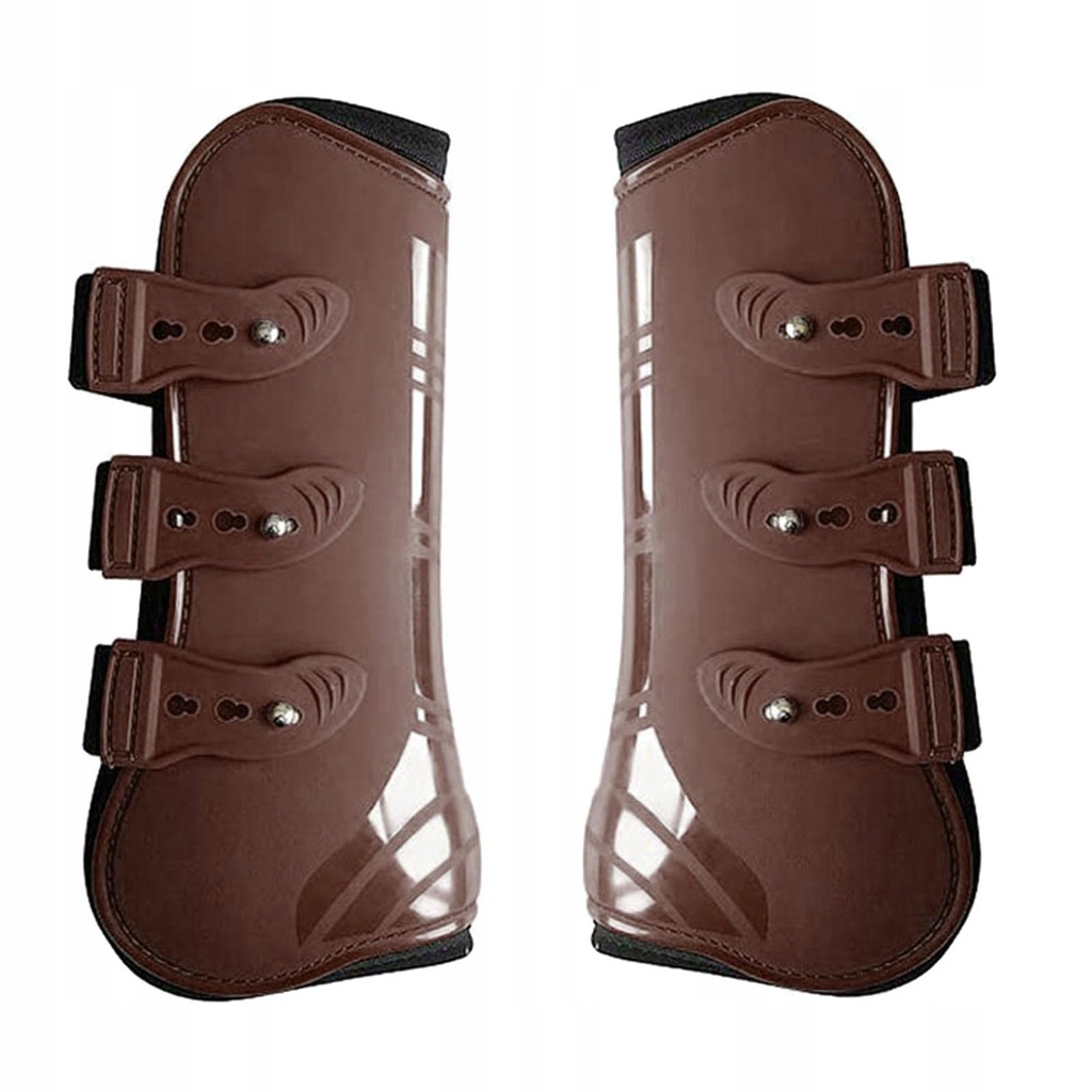 Horse Pony Open Front Jumping Boots, Tendon &