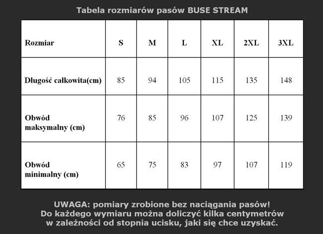 Купить ТЁПЛЫЙ ПОЯСНОЙ ПОЯС BUSE Stream L V97: отзывы, фото, характеристики в интерне-магазине Aredi.ru