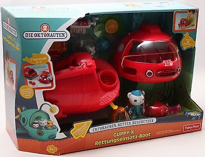 Fisher-Price Mattel BBR72 - łódź Guppy-X Octonauts