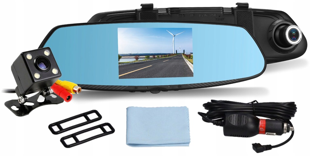 REJESTRATOR LUSTERKO KAMERA COFANIA VORDON DVR-190