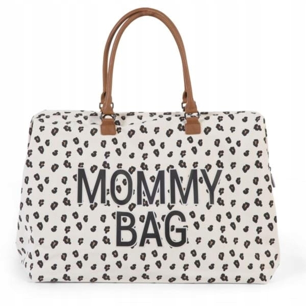 MOMMY BAG CHILDHOME TORBA PODRÓŻNA LEOPARD #T1