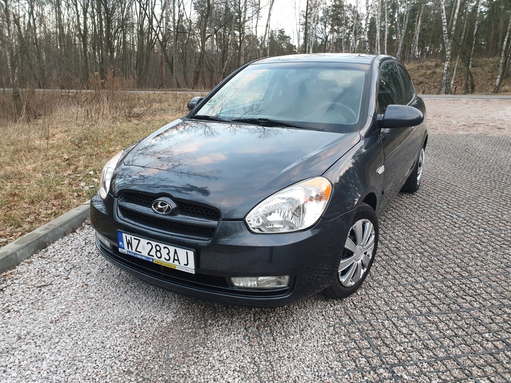 HYUNDAI ACCENT III 1.4 GL 97 KM 2006r KLIMA 8929624274