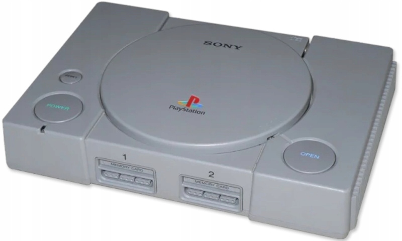 SONY PLAYSTATION KONSOLA PS1 PSX SZARA SCPH-5552