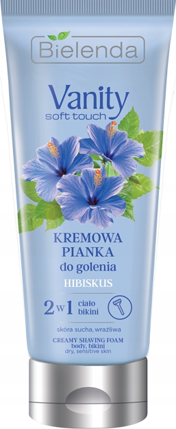 VANITY SOFT TOUCH Kremowa pianka do golenia Hibisk