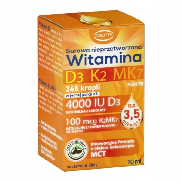 Asepta Witamina D3K2MK7 10 ml