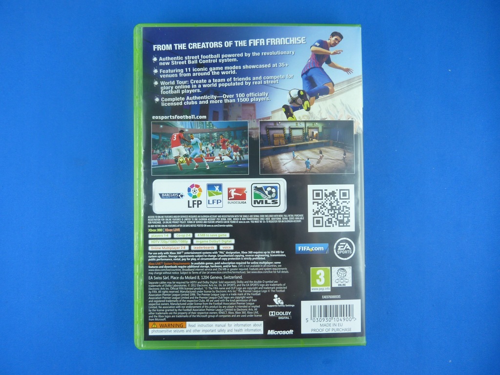 Купить ФИФА СТРИТ XBOX 360: отзывы, фото и характеристики на Aredi.ru ...
