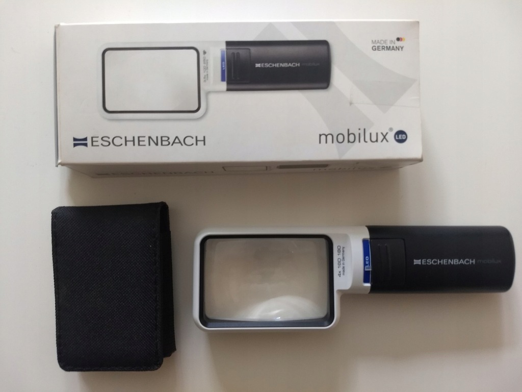 Lupa Eschenbach LED mobilux 4x