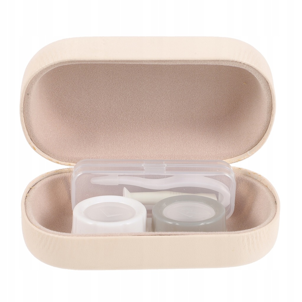 ZESTAW PORTATWNY PUDEŁ SOCZEWKI KONTAKTOWE CUKIEWKA DEKORACYJNA