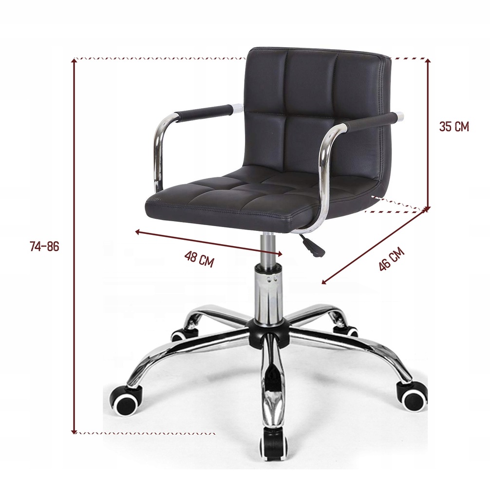 Fotel Biurowy Obrotowy Krzeslo Biurowe Ambiente Czarny Kup
