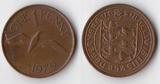 GUERNSEY 1979 1 PENNY