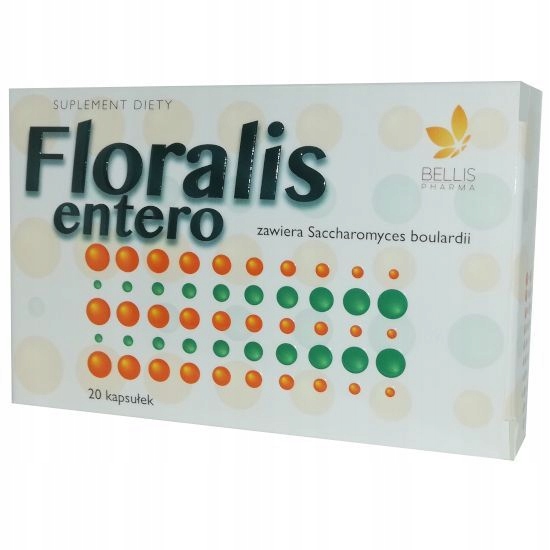Floralis entero 20kaps. Probiotyk BOULARDII