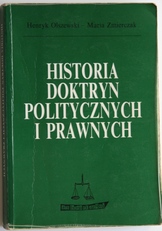 H. Olszewski, M. Zmierczak - Historia doktryn...