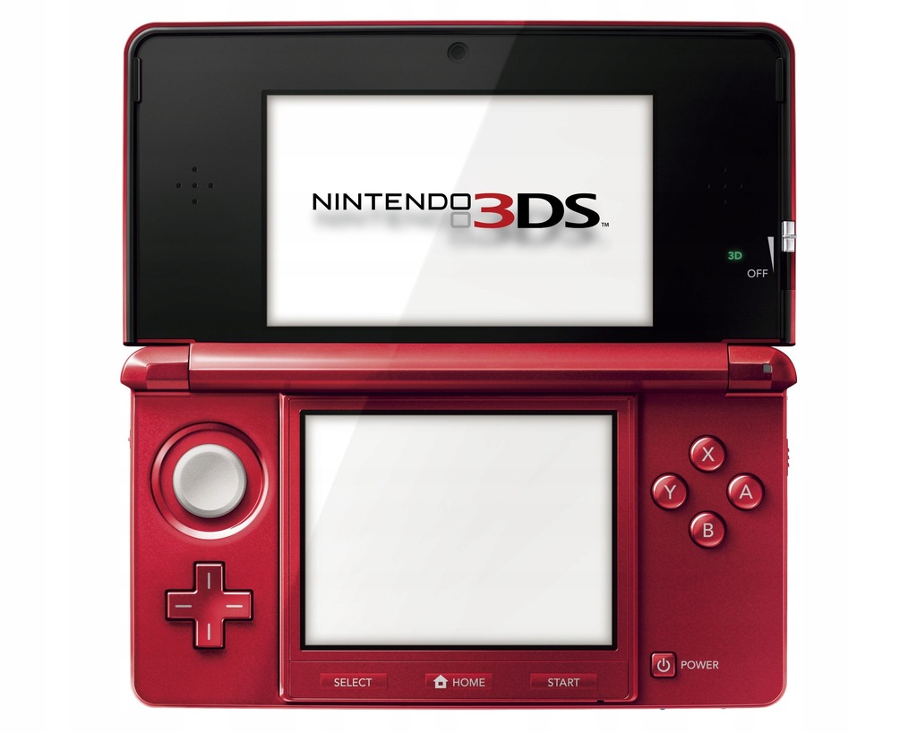 KONSOLA NINTENDO 3DS CZERWONA - JAPOŃSKA NTSC