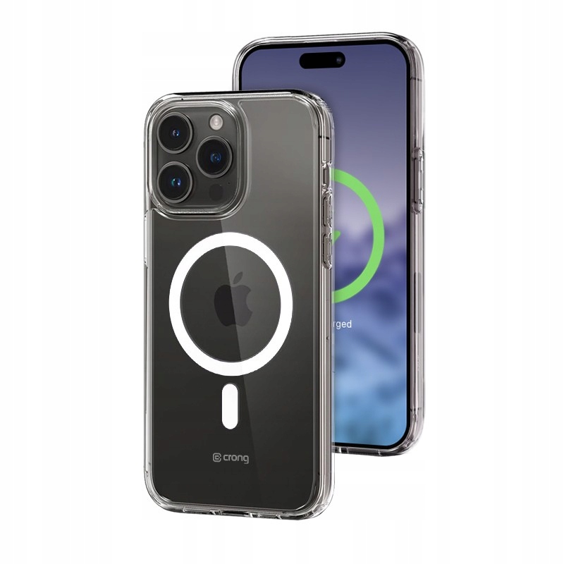 CRONG Etui Clear MAG Cover iPhone 15 Pro MagSafe