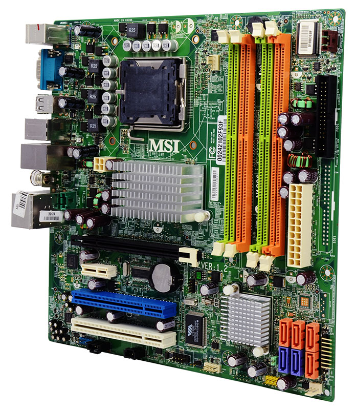 Купить МАТЕРИНСКАЯ ПЛАТА MSI MS-7502 QUAD CORE2 DUO DDR2 стр.775: отзывы, фото, характеристики в интерне-магазине Aredi.ru