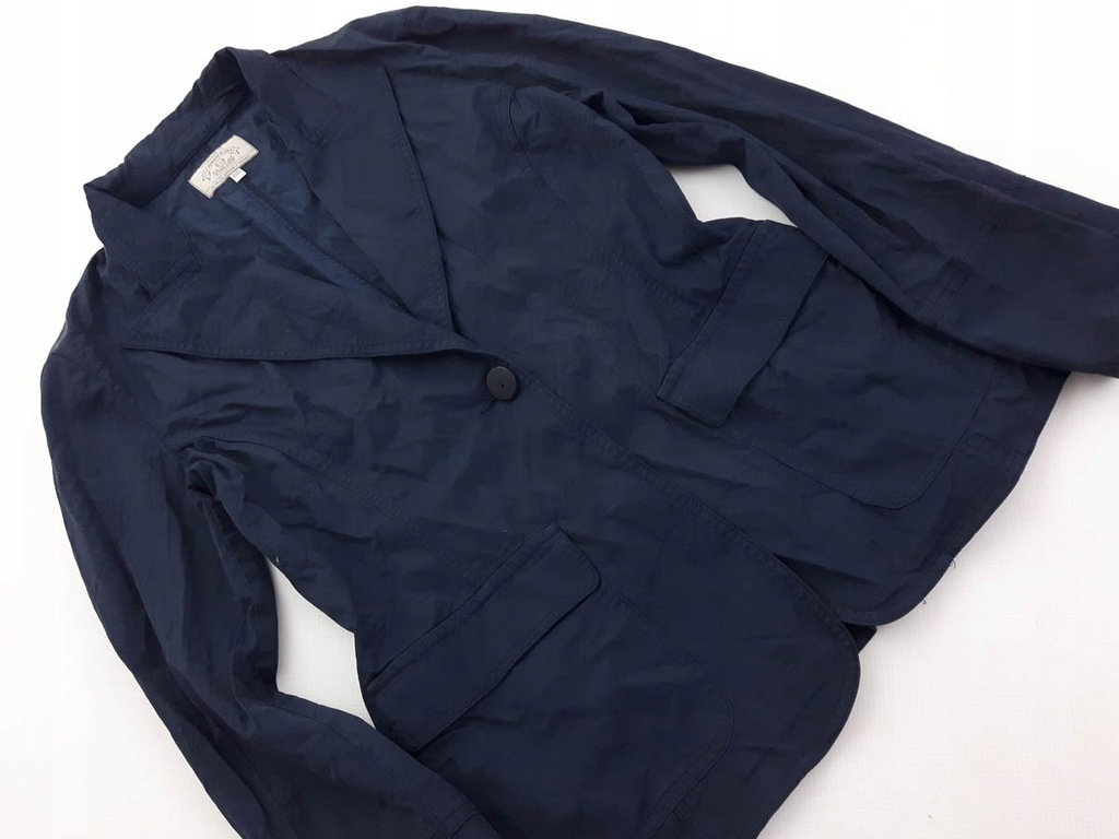 ARMANI markowy ŻAKIET casual _ BLUE 44 XXL