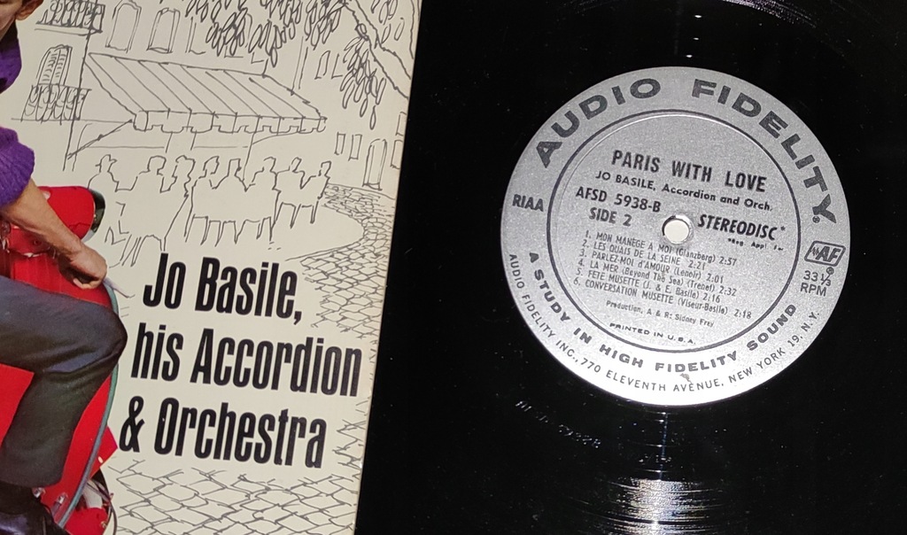 Купить Аккордеонный оркестр Жо Базиля, Париж, с любовью, 1963 г.: отзывы, фото, характеристики в интерне-магазине Aredi.ru