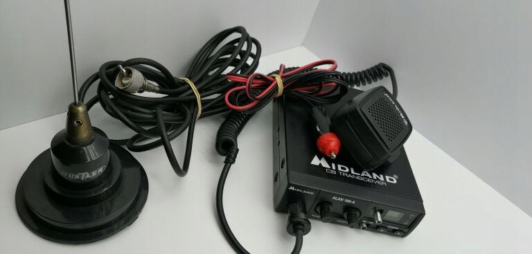 CB RADIO MIDLAND ALAN 199-A + ANTENA