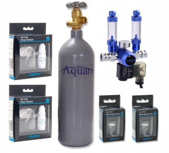 Podwójny zestaw CO2 Aquario BLUE TWIN Professional