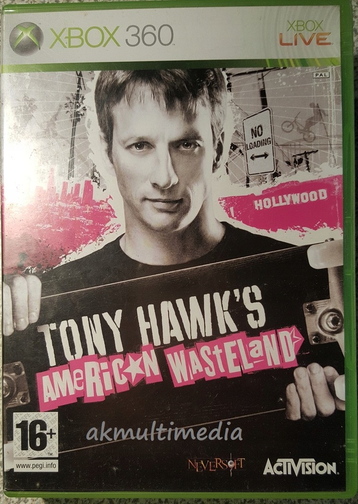 Tony Hawk’s American Wasteland Xbox 360