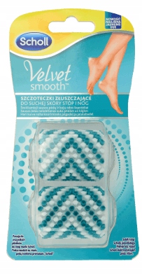 Scholl Velvet smooth szczoteczki złuszczające do