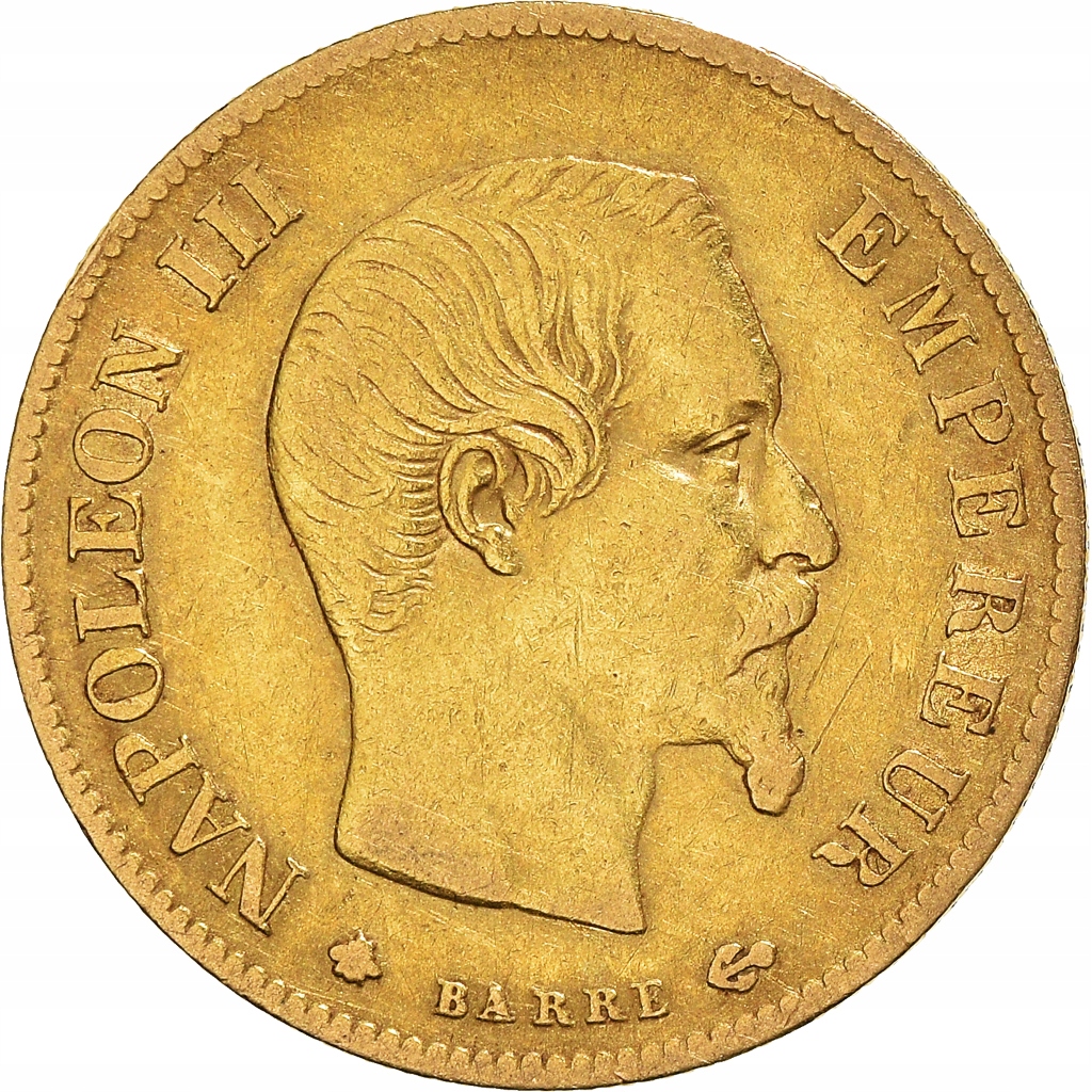 Moneta, Francja, Napoléon III, 10 Francs, 1859, St